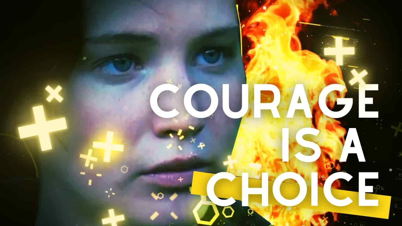 Hunger Games teaches us that courage is a choice that we can make, but that we don't have to make that choice alone