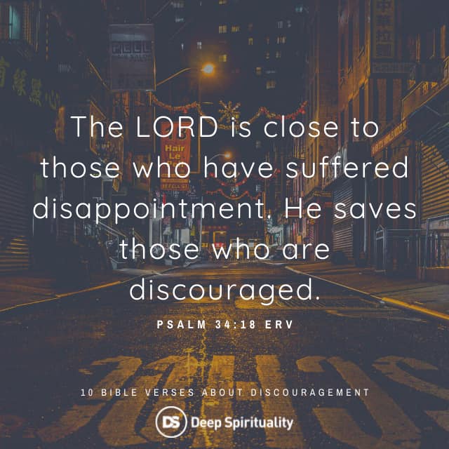 bible verses about discouragement 1