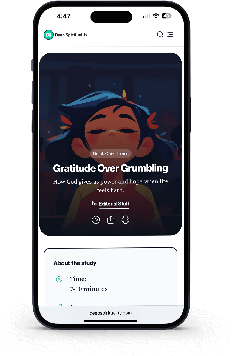 Quick Quiet Times 13