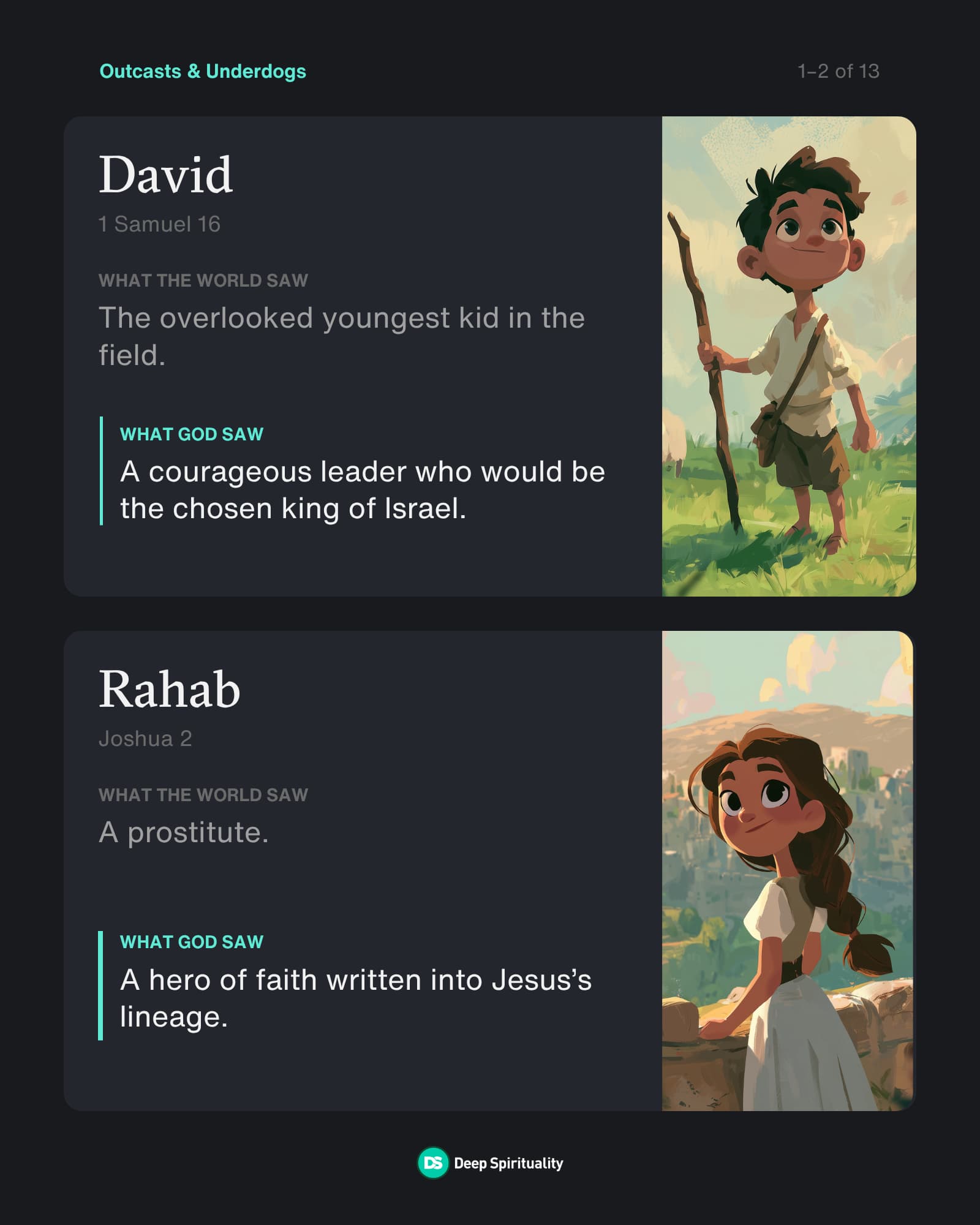 David and Rahab